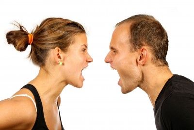 couple arguing