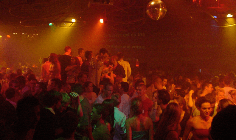 busy nightclub