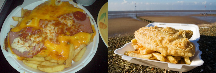 loaded fries or fish and chips?