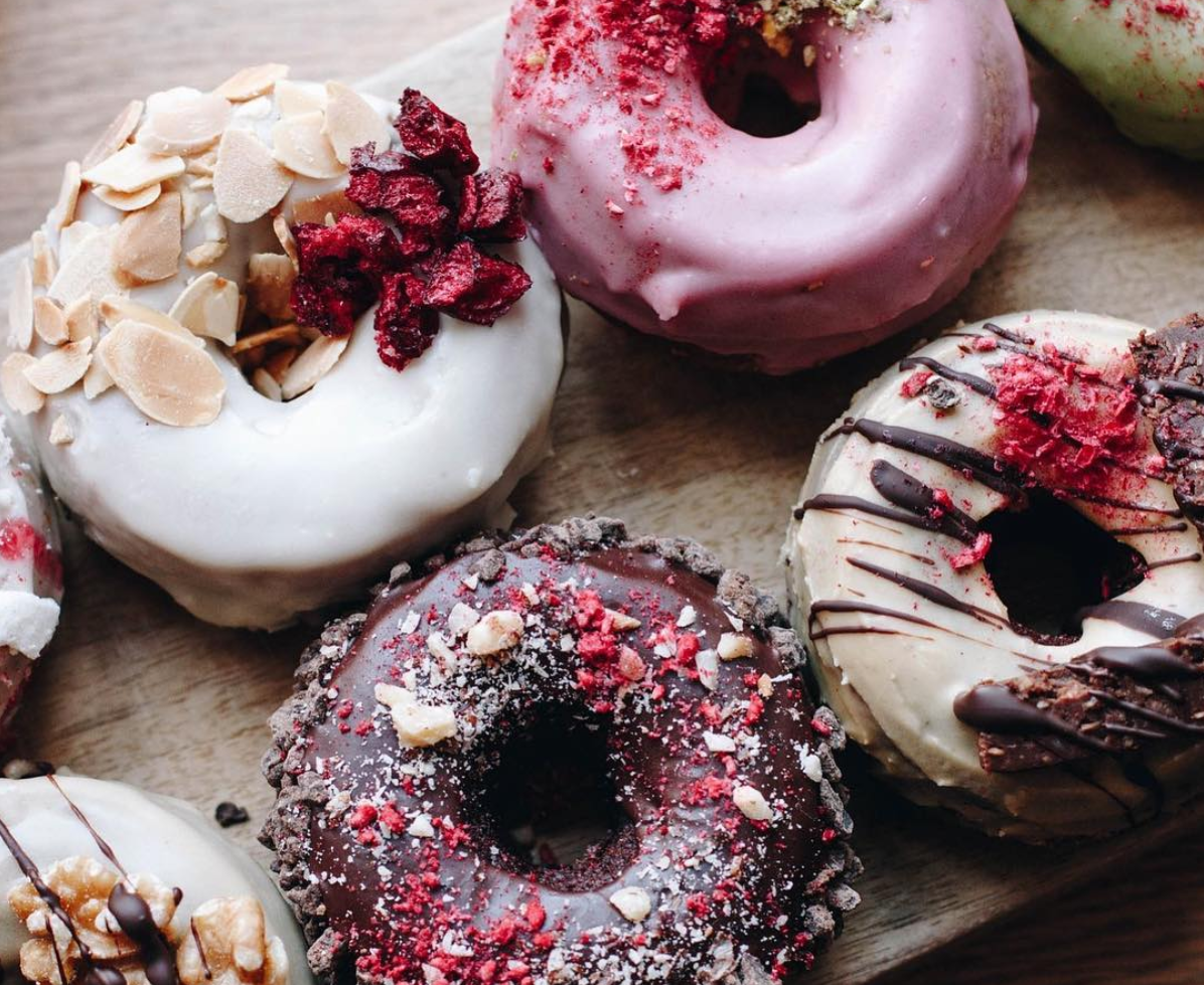 decorated donuts