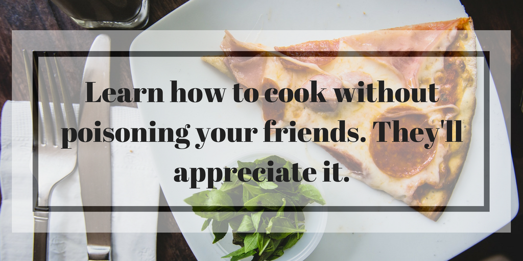 Things you must do before you go to uni - cook