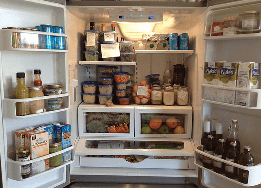 A full fridge