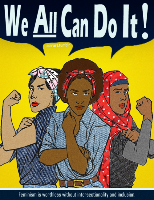 join your university feminist society - we can all do it