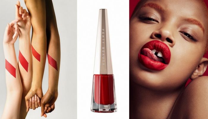 gifts for students - fenty red lipstick